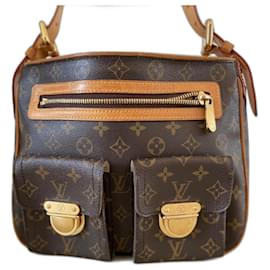 Louis Vuitton Hudson GM Umhängetasche Monogram Canvas Braun
