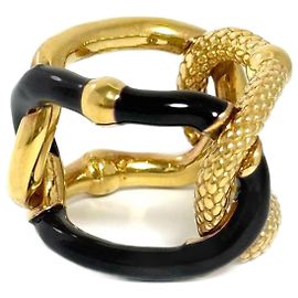 Anello a Catena Intrecciato da Uomo di Bottega Veneta