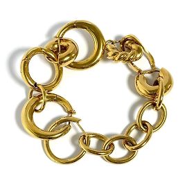 Pulseira charm Balenciaga