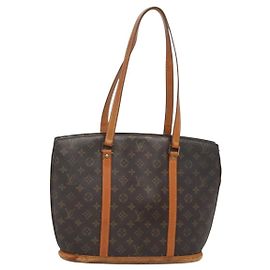 LOUIS VUITTON Borsa Tote Babylone Monogram M51102 LV Auth BD1393