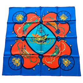 Foulard in seta Hermès Multicolore Springs 90cm