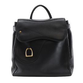 Schwarzer Rucksack aus Kalbsleder von Gucci