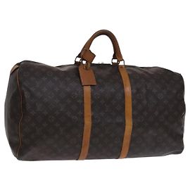 LOUIS VUITTON Monogram Keepall 60 Borsa Boston M41422 LV Auth 116854