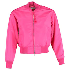 Acne Studios Bomberjacke aus rosa Nylon