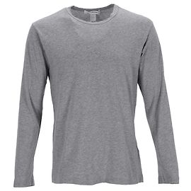Comme Des Garcons T-shirt a maniche lunghe Comme des Garçons in cotone grigio