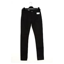 Celine 2019 Jean FR34 Simane Pantalones de Mezclilla Japoneses Negros US26 Céline