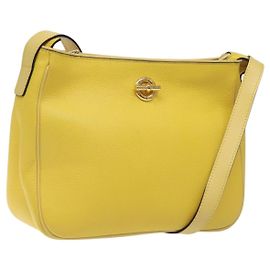Céline Borsa a Spalla CELINE in Pelle Oro Giallo Auth BD1655