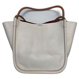 Proenza Schouler Handtasche aus Leder Creme