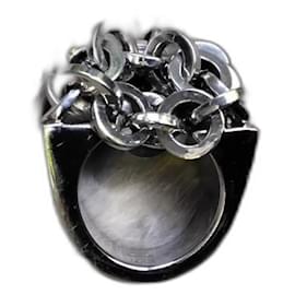 Anillo cocktail Pianegonda Plot en plata de ley