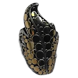 Autre Marque John Hardy Noble Cocktailring aus Sterlingsilber und 18 Karat Gelbgold