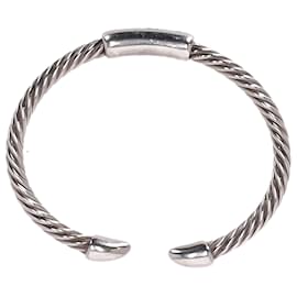 Pomellato 67 gedrehte Armreif aus Silbermetall