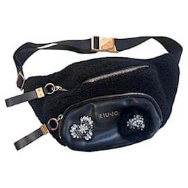 Borsa a tracolla Liu.Jo Nera in pelliccia sintetica e pelle