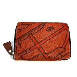 Portafoglio compatto PM Steeple in pelle Hermès Horse