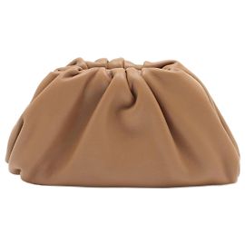 Bottega Veneta Extra Mini Pouch Leather Brown Bag Charm