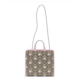 Gucci Kinder Tote aus GG Supreme Canvas Higuchi Yuko in Pink