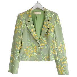 Blazer floral chinês Valentino Primavera 2006