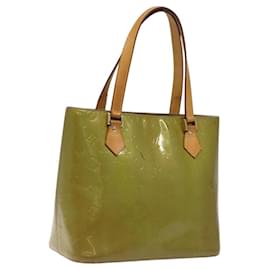 LOUIS VUITTON Monogram Vernis Borsa a Mano Houston Blu Baby M91005 LV Auth 117101