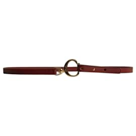 Leder Chloé Logo Gürtel