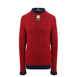 Super Rare CC Edelweiss Patch Jumper - Chanel