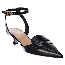 Décolleté slingback Dior Boy D nere in pelle 36,5