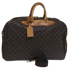 LOUIS VUITTON Monogram Alize De Poche Borsa Boston 2way M41392 LV Auth MX197
