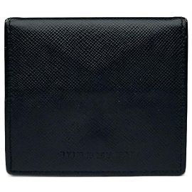 Bolso de cuero vintage Burberry negro