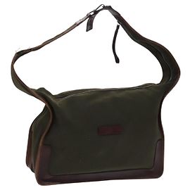 Borsa a Spalla GUCCI in Tela Khaki Auth hk2330