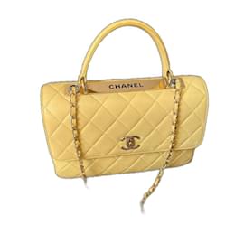 Chanel Trendy CC Borsa a Mano - Limone