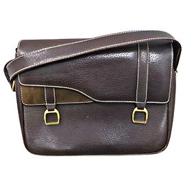 Borsa a tracolla in pelle vintage Gucci autentica e rara