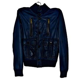 Authentische Gucci Tom Ford 04 AW Madonna Leder Bomberjacke