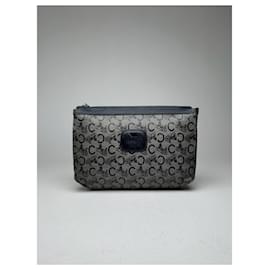 Céline Clutch in pelle Monogram Macadam vintage di Celine Paris