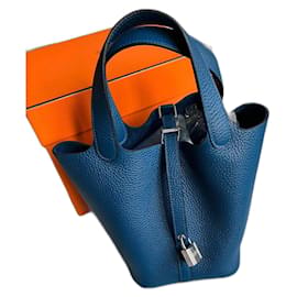 Picotin 18 in Bleu Tie, New Colour of S/S 25 - Hermès
