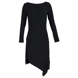 Abito asimmetrico Roland Mouret in poliestere nero