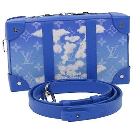LOUIS VUITTON Monogram Clouds Soft Trunk Wallet Schultertasche M45432 Auth 29570S