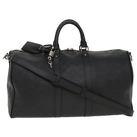 LOUIS VUITTON Borsa Boston Keepall Bandoulière 45 Damier Infini N41145 LV 42163S