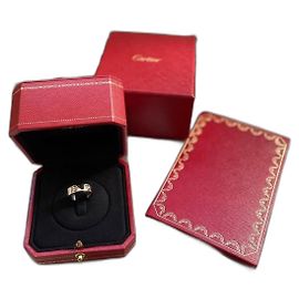 Anello Cartier Love in oro bianco taglia 48