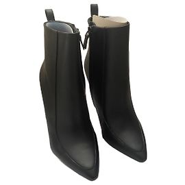Stivaletti in pelle nera Proenza Schouler