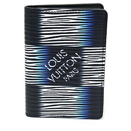 Louis Vuitton Card Case Organizer de Poche Damier Rush Blue Epi