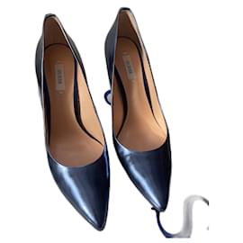 Décolleté Guess in pelle blu