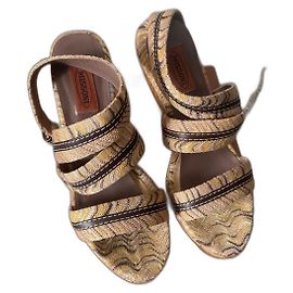 Sandali con zeppa Missoni Fantasia Sughero