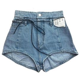 Autre Marque Pantaloncini in denim ttswtrs blu cotone