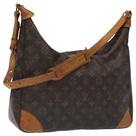 LOUIS VUITTON Bolsa de hombro Monogram Boulogne 35 M51260 LV Auth bs24379