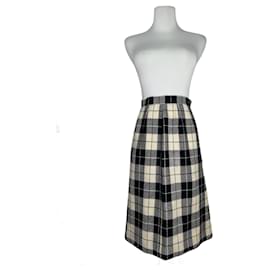 Gonna a quadri vintage Courreges