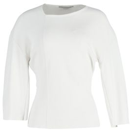 Stella Mc Cartney Maglietta a collo rotondo Stella McCartney in cotone bianco