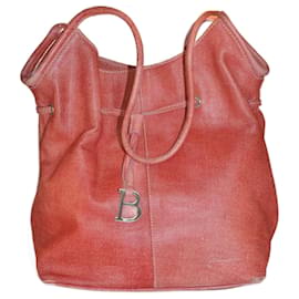 Borsa a mano Blumarine in pelle rossa
