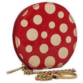 LOUIS VUITTON Vernis Dot Infinity Portafoglio Cappello M91570 LV Auth BA1203