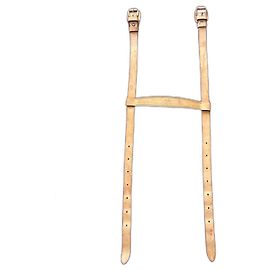 Louis Vuitton Leather Strap Handle Camel