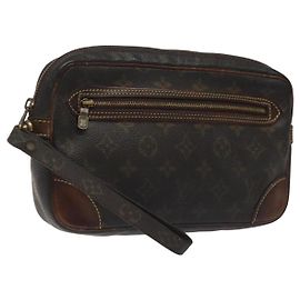LOUIS VUITTON Monogram Marly Dragonne GM Clutch Bag M51825 LV Auth 116549
