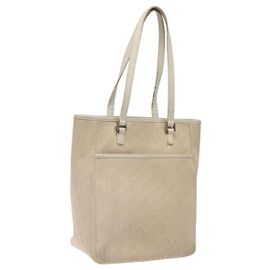 Borsa tote in tela Trotter Christian Dior rosa argento Auth ar13412