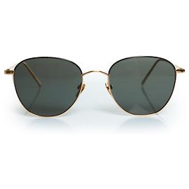 Gafas de sol Linda Farrow, 6397 en negro y dorado